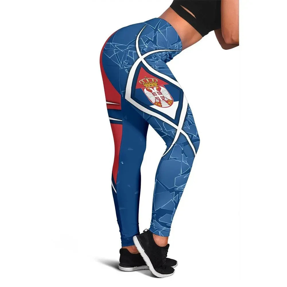 Serbia Women's Leggings Serbian Legend RLT7