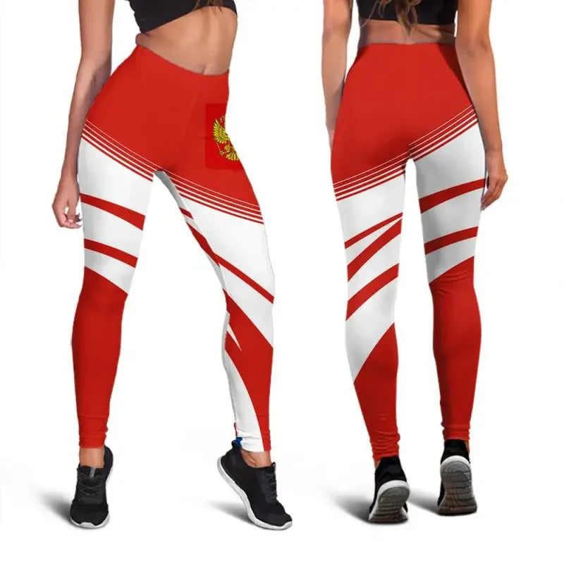 Russian Coat Of Arms Leggings Cricket RLT12
