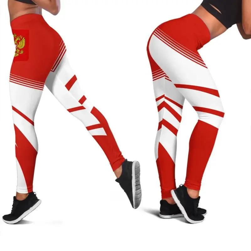 Russian Coat Of Arms Leggings Cricket RLT12