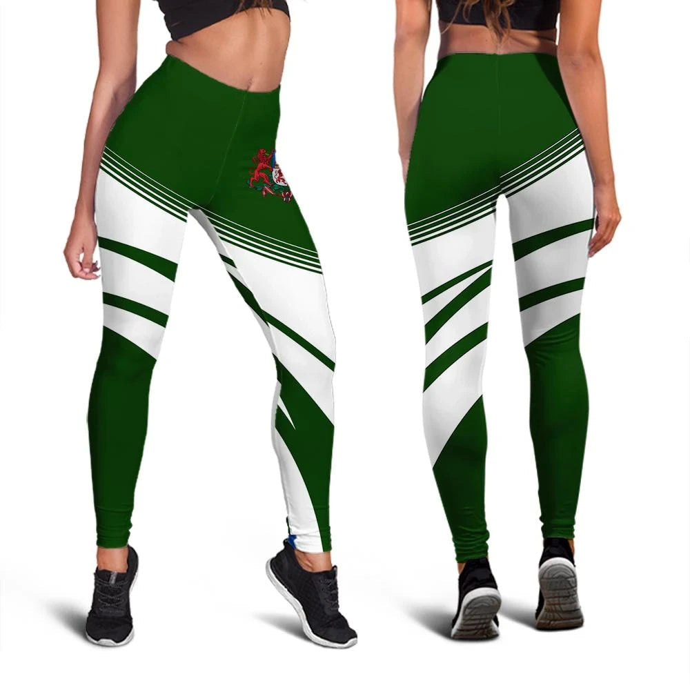 Latvia Coat Of Arms Leggings Cricket RLT6