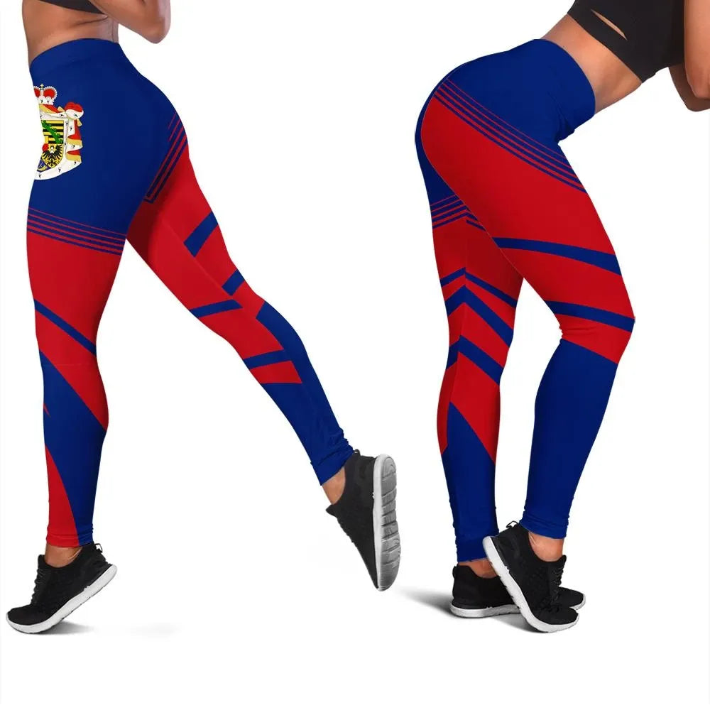 Liechtensteins Coat Of Arms Leggings Cricket RLT6
