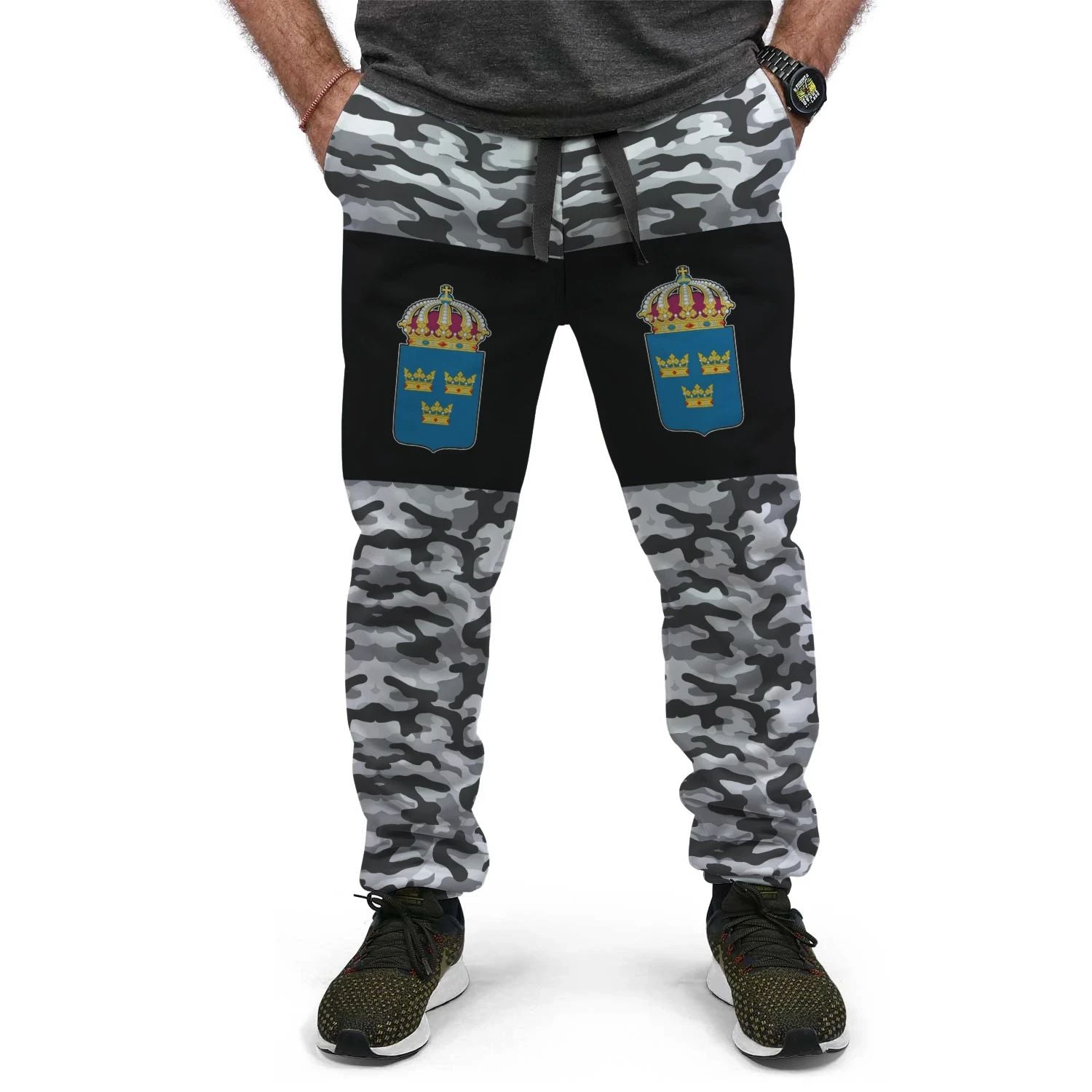 Sweden Jogger Camo Gray RLT7