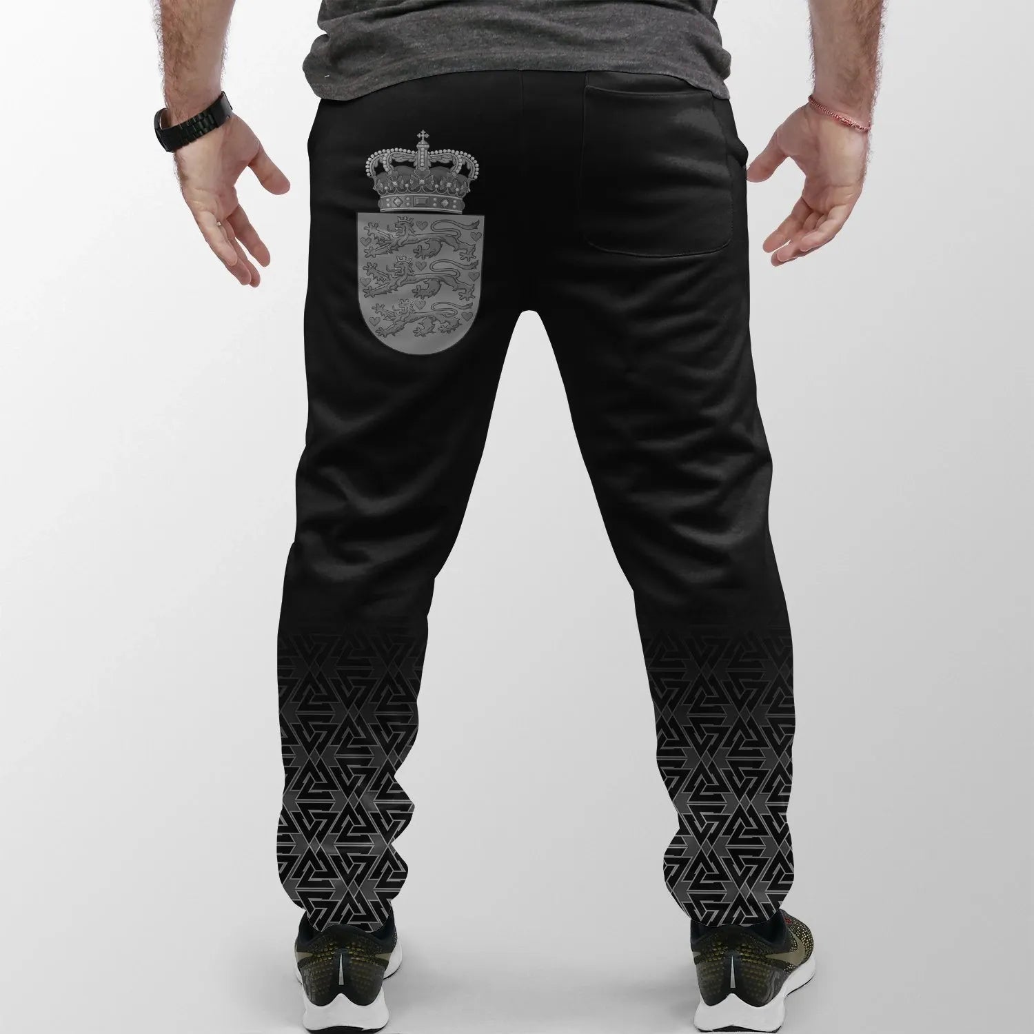 Viking Jogger (Women's/Men's) Denmark Coat Of Arms RLT13
