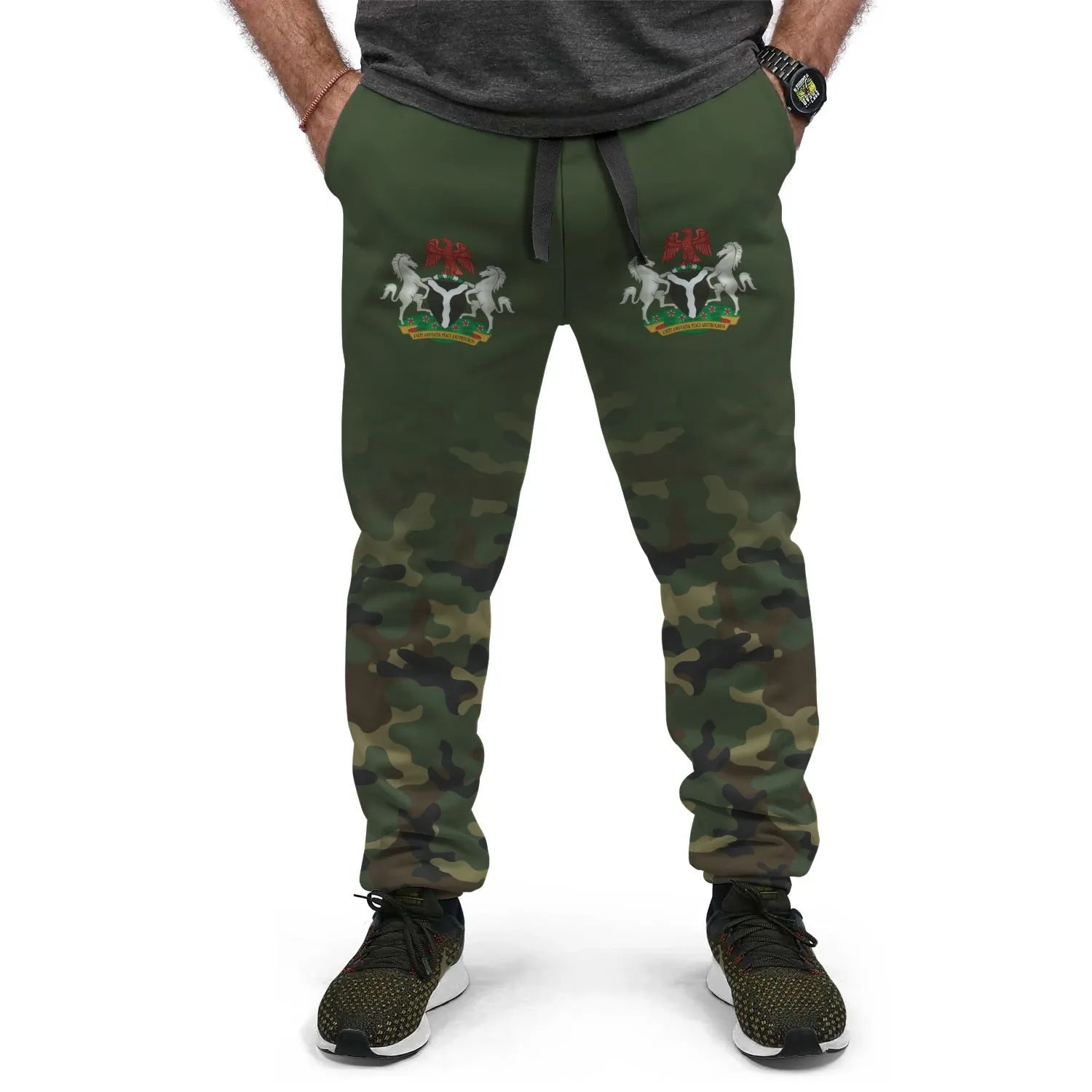 Nigeria Jogger Camo Womens/Mens RLT8