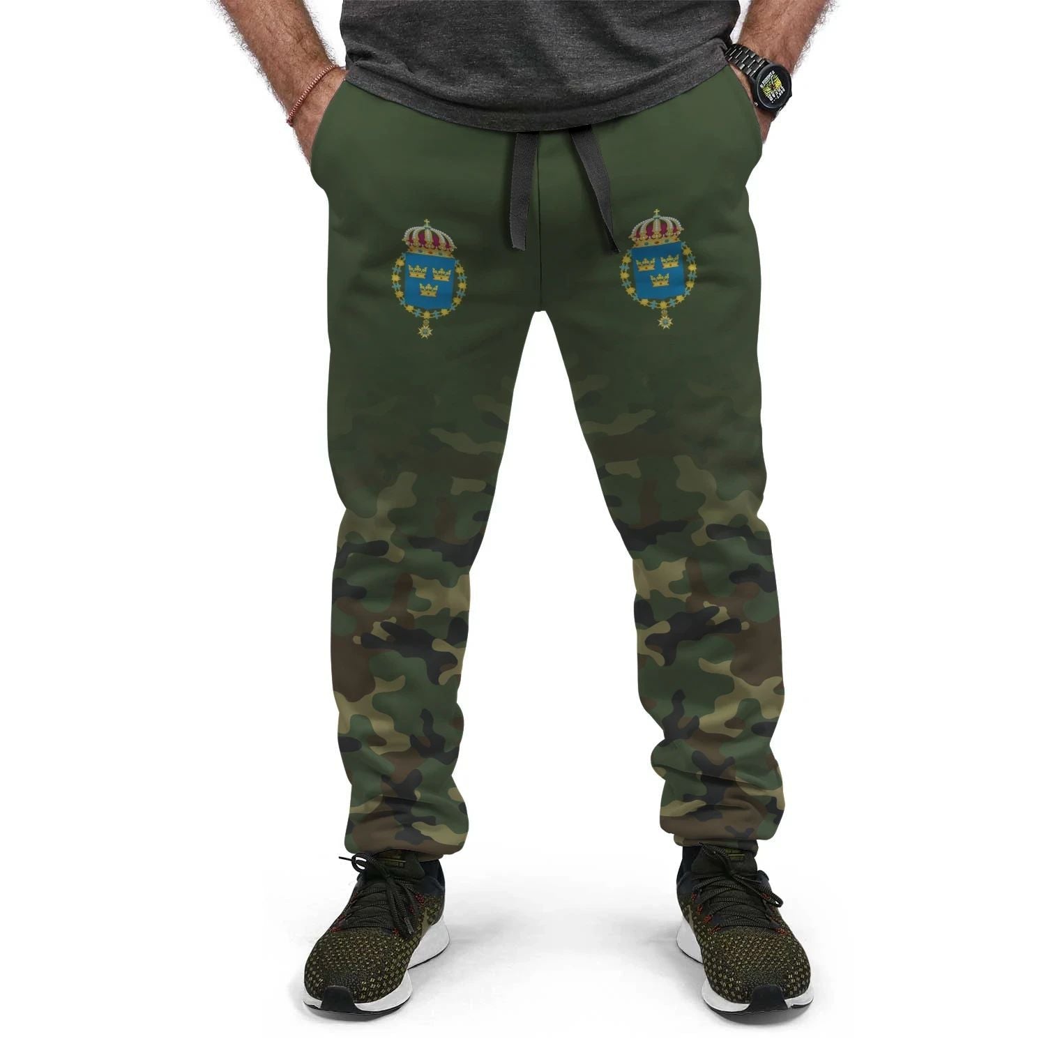 Sweden Jogger Camo Green RLT7