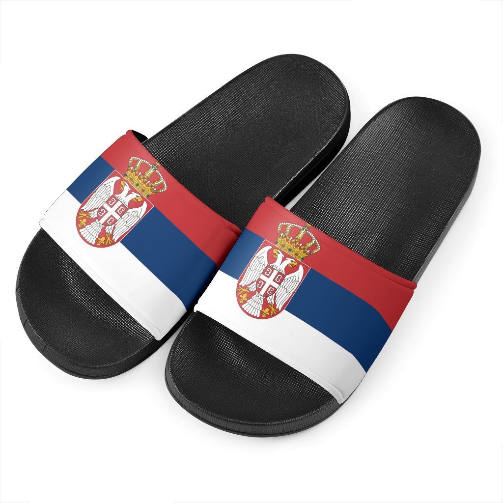 Serbia Slide Sandals Original Flag RLT7
