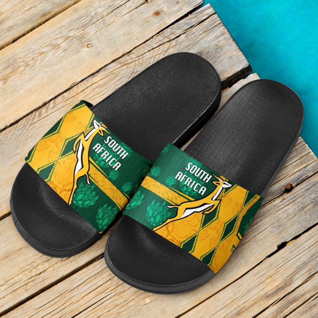 South Africa Slide Sandals Springboks Rugby Be Fancy RLT8