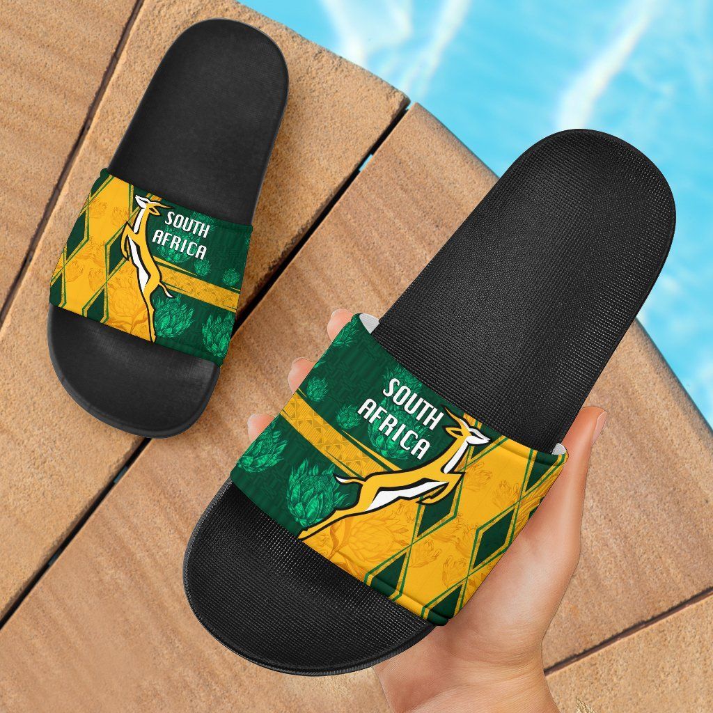 South Africa Slide Sandals Springboks Rugby Be Fancy RLT8
