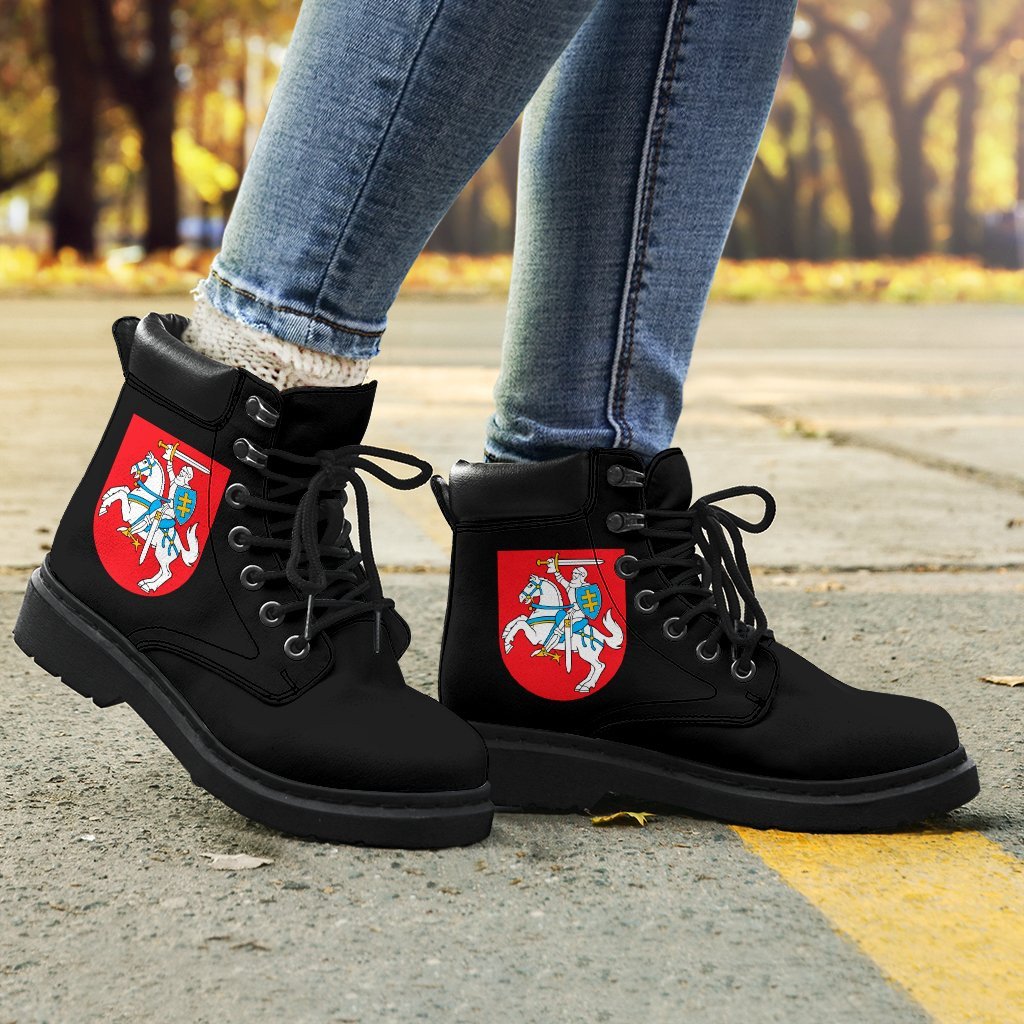 Lithuania All - high_top_Shoes (Women's/Men's) RLT6