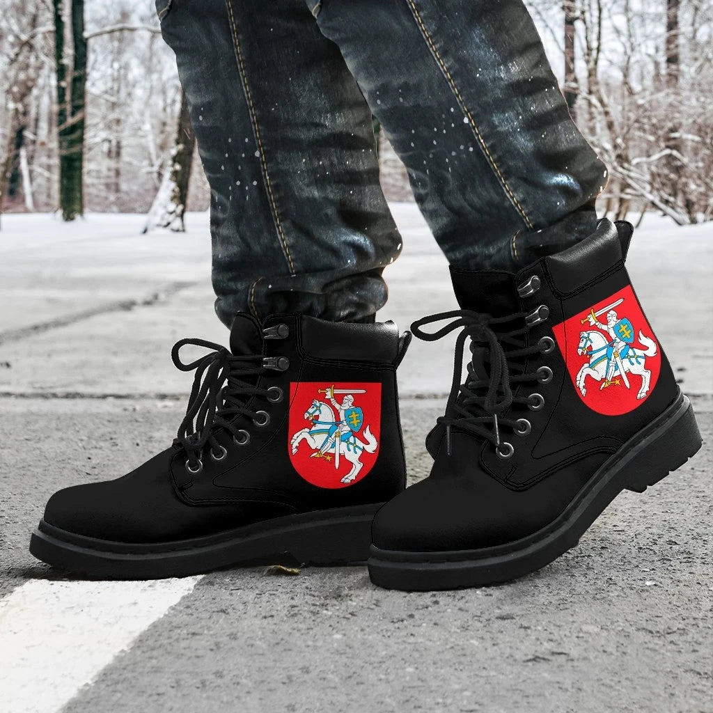 Lithuania All - high_top_Shoes (Women's/Men's) RLT6