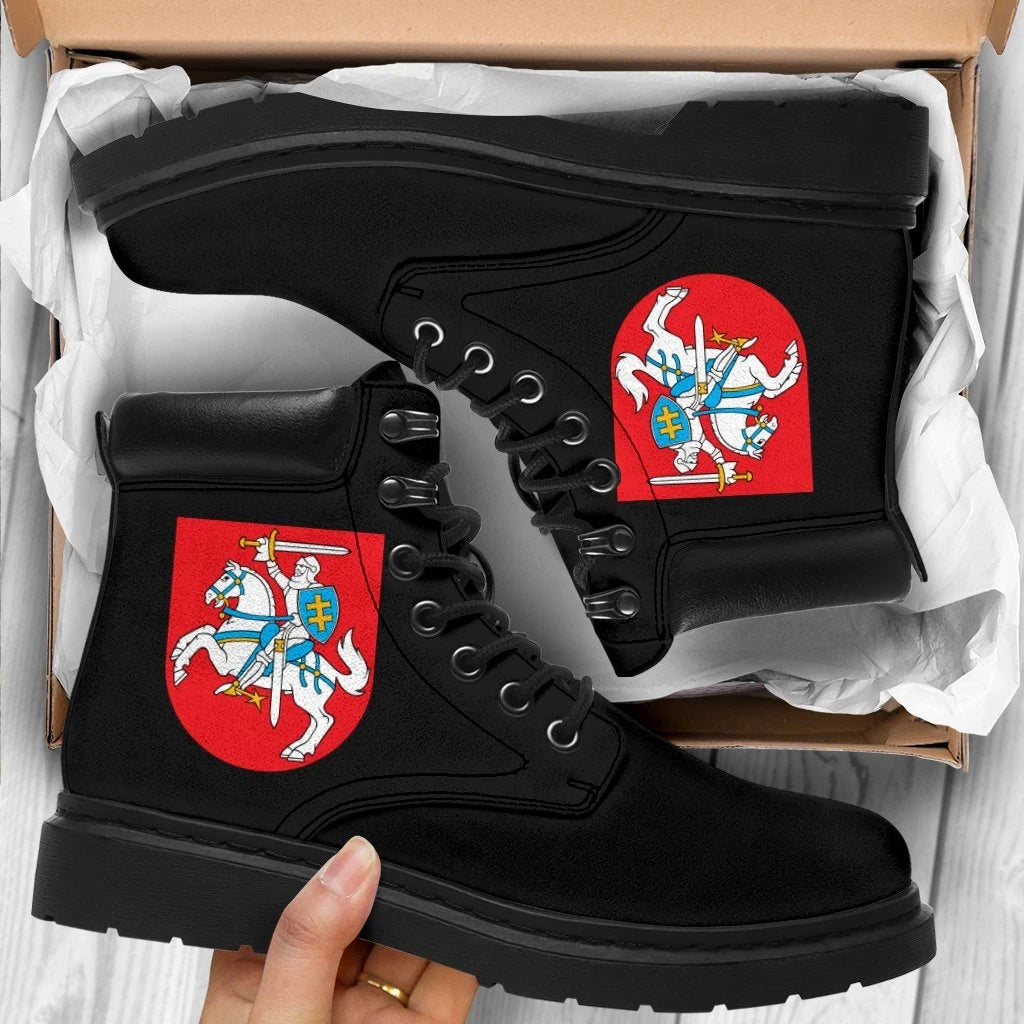 Lithuania All - high_top_Shoes (Women's/Men's) RLT6