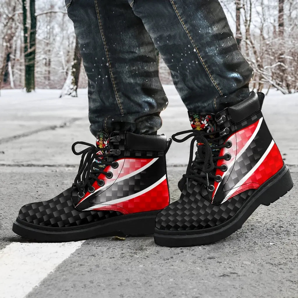 Trinidad and Tobago All high_top_Shoes Trinidad and Tobago Flag RLT6