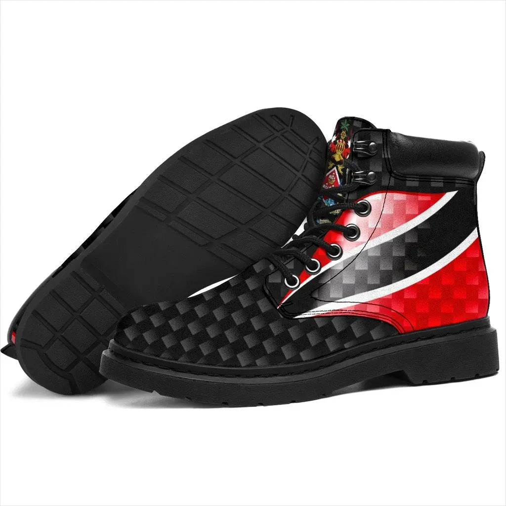 Trinidad and Tobago All high_top_Shoes Trinidad and Tobago Flag RLT6