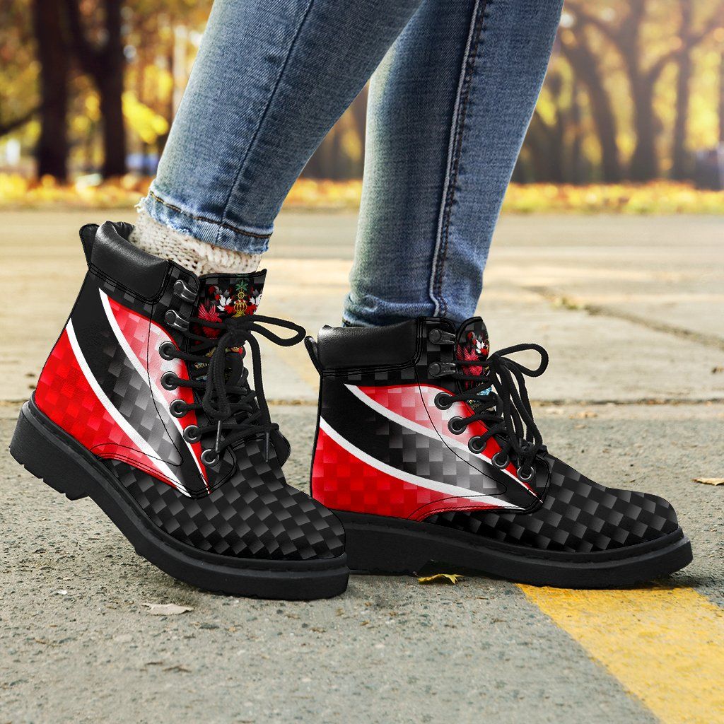 Trinidad and Tobago All high_top_Shoes Trinidad and Tobago Flag RLT6