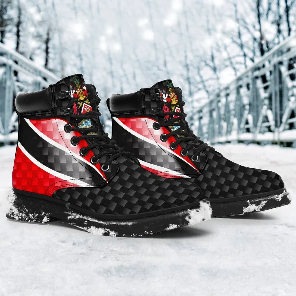 Trinidad and Tobago All high_top_Shoes Trinidad and Tobago Flag RLT6