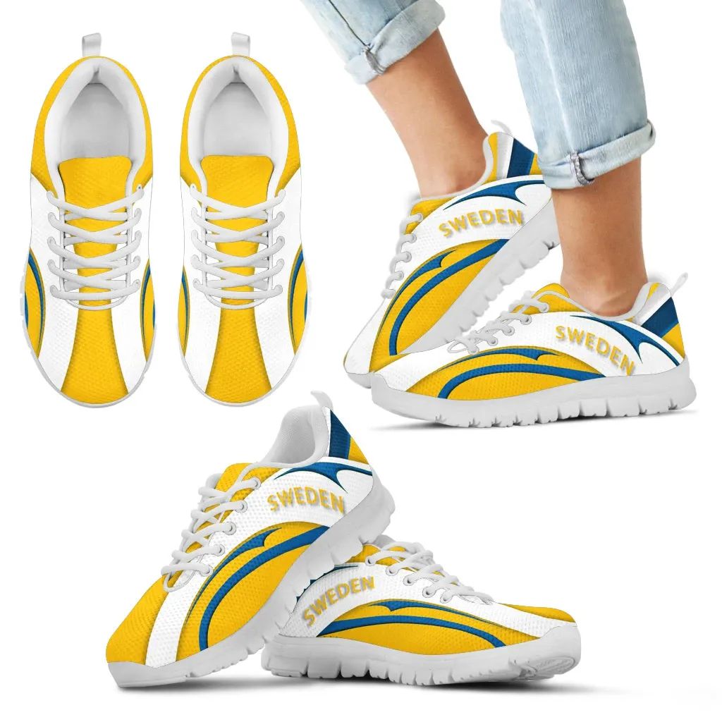 Sweden Flag Sneakers Camber Style RLT7