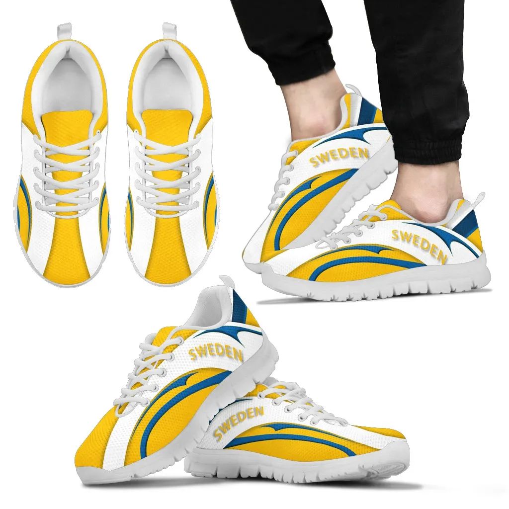 Sweden Flag Sneakers Camber Style RLT7