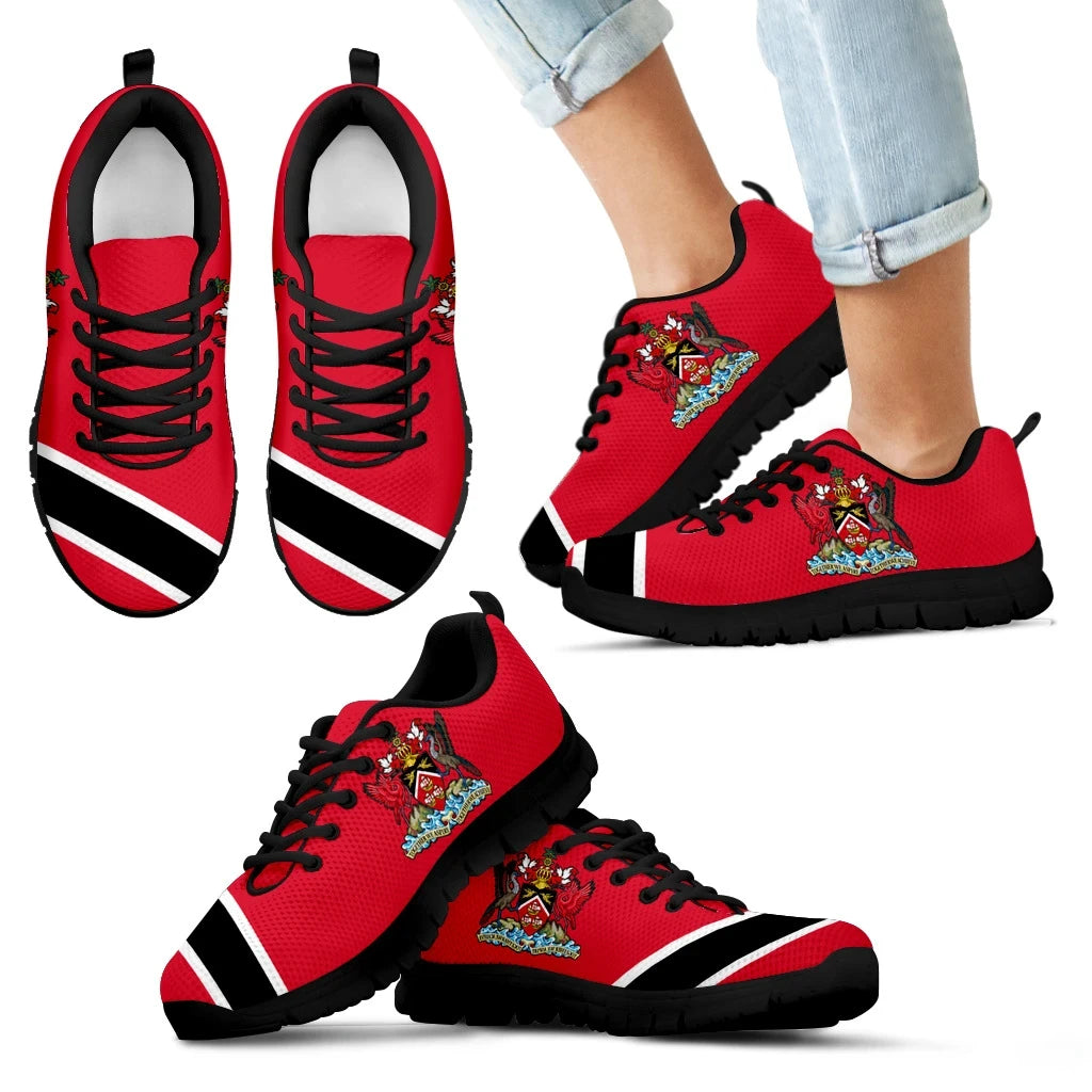 Trinidad and Tobago Coat Of Arms Sneakers RLT6