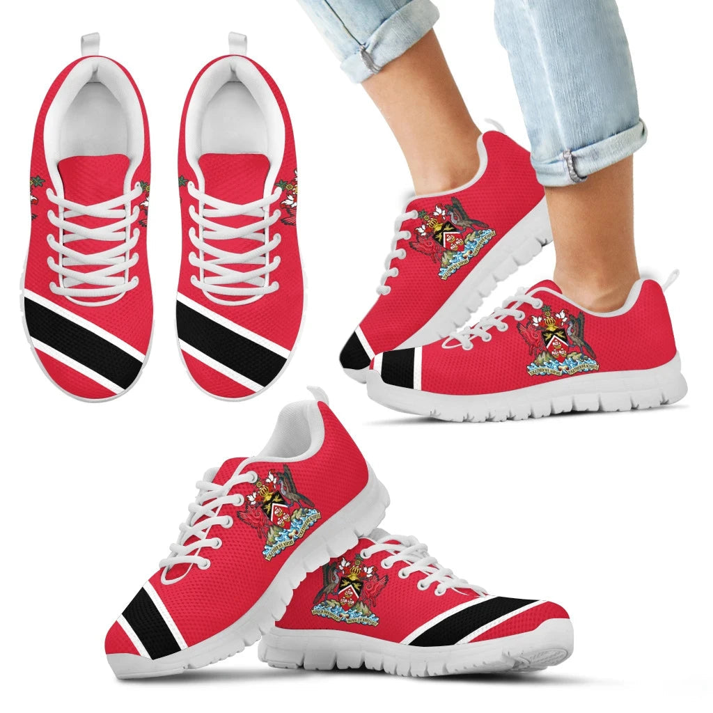 Trinidad and Tobago Coat Of Arms Sneakers RLT6