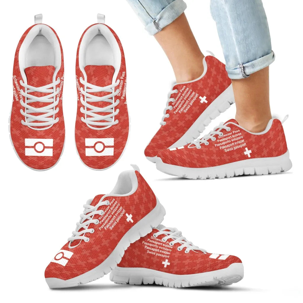 Switzerland Passport Sneakers RLT13
