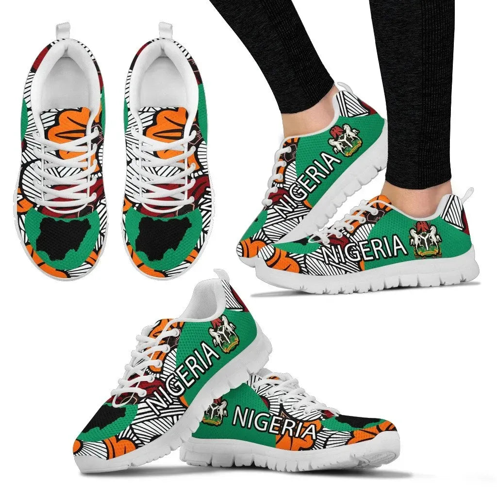 Nigeria Running Shoes Ankara Pattern RLT8