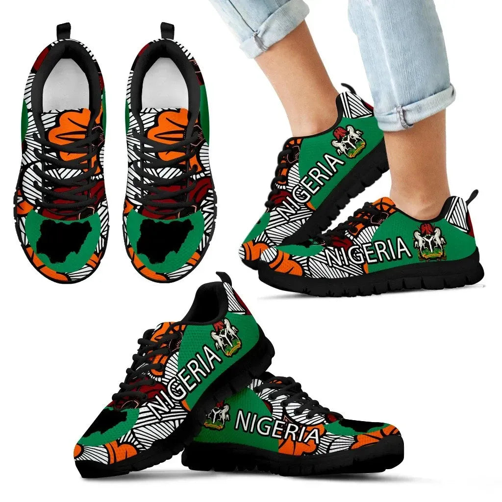 Nigeria Running Shoes Ankara Pattern RLT8