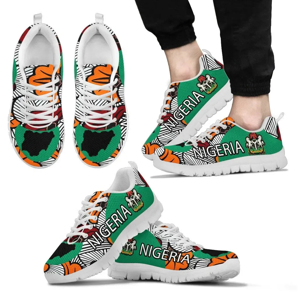 Nigeria Running Shoes Ankara Pattern RLT8