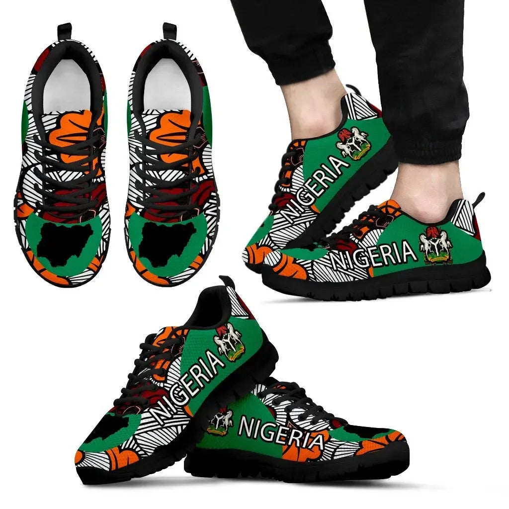 Nigeria Running Shoes Ankara Pattern RLT8