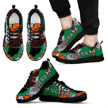 Nigeria Running Shoes Ankara Pattern RLT8