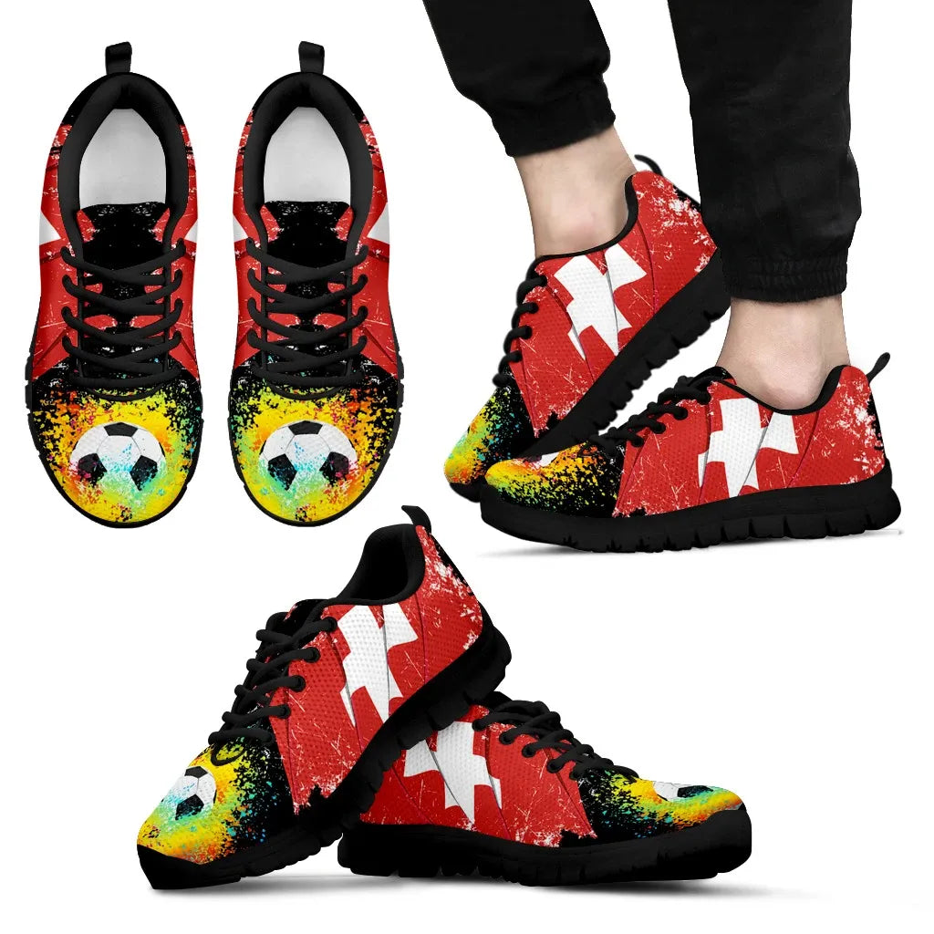 Switzerland Flag Football Sneakers RLT13