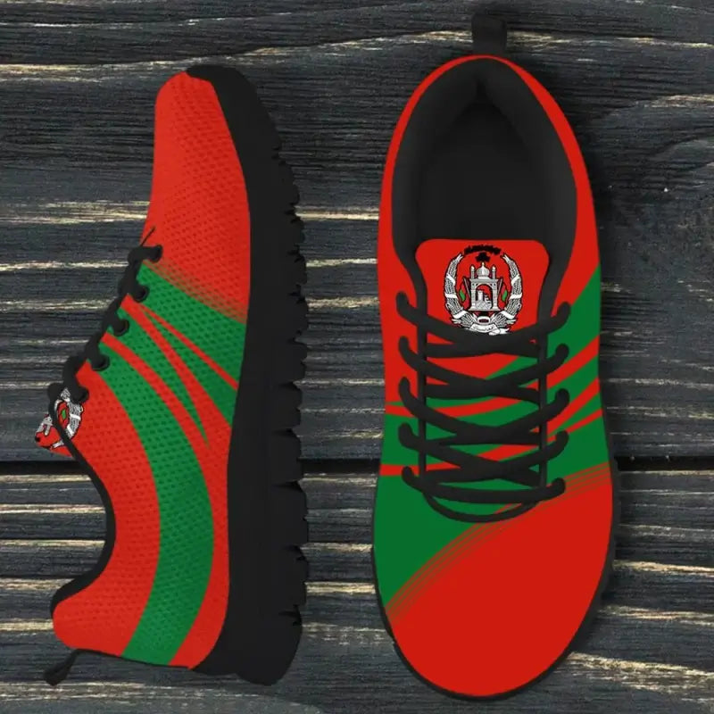 Afghanistan Coat Of Arms Sneaker Cricket RLT8