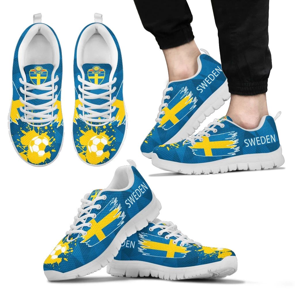 Sweden Flag Sneakers Ver.02 RLT7