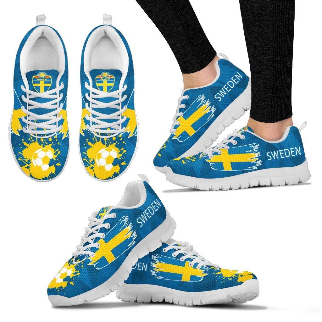 Sweden Flag Sneakers Ver.02 RLT7