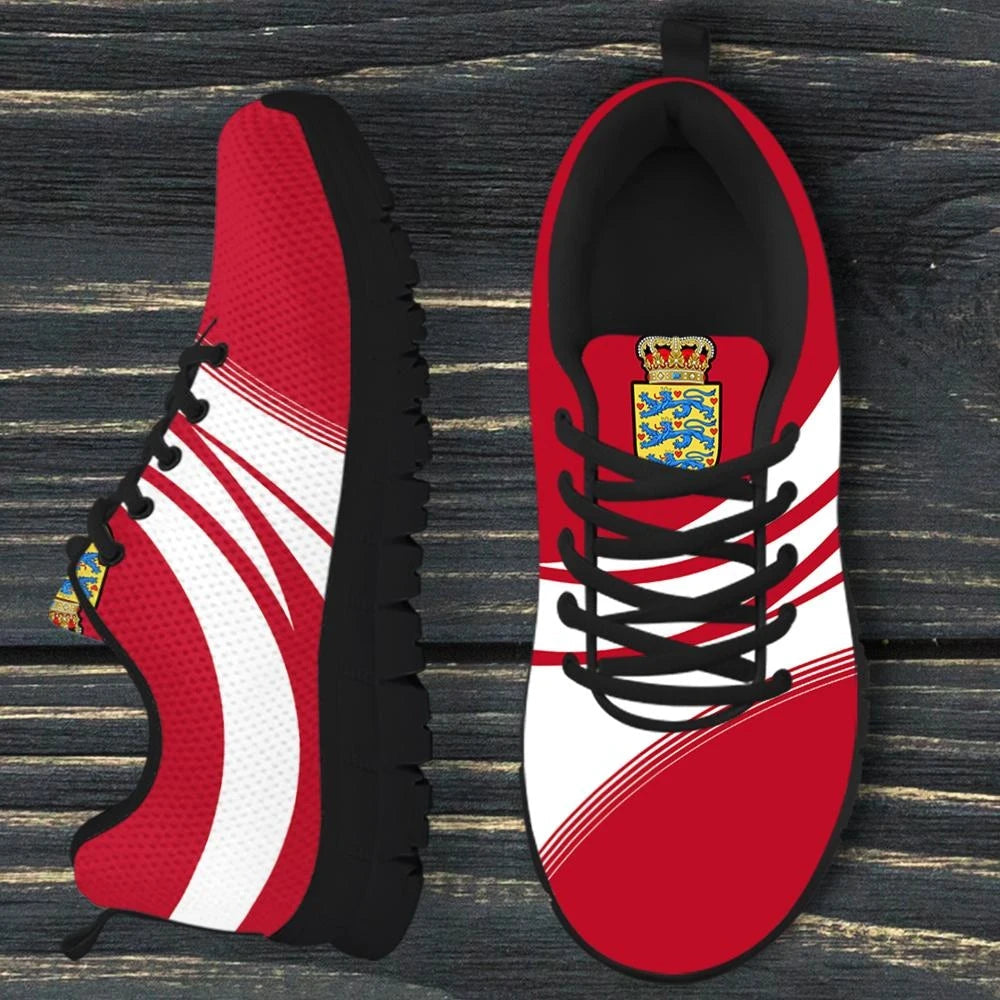 Denmark Coat Of Arms Sneaker Cricket RLT13