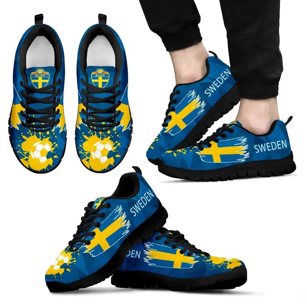 Sweden Flag Sneakers Ver.02 RLT7