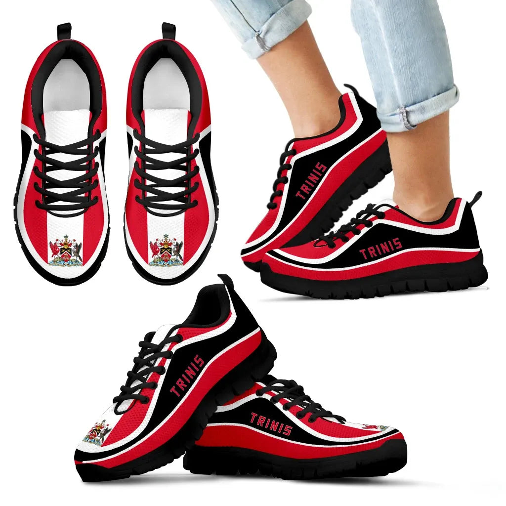 Trinidad and Tobago Flag Sneakers Sport RLT6