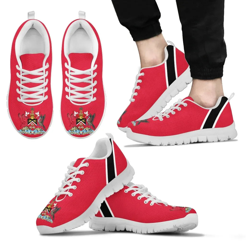 Trinidad and Tobago Sneakers Shoes Black/ White RLT6