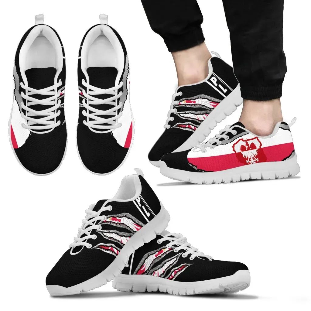 (Polska) Poland Sneakers Adamantium With Flag RLT7
