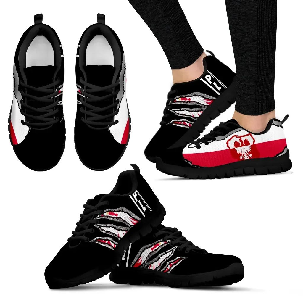 (Polska) Poland Sneakers Adamantium With Flag RLT7