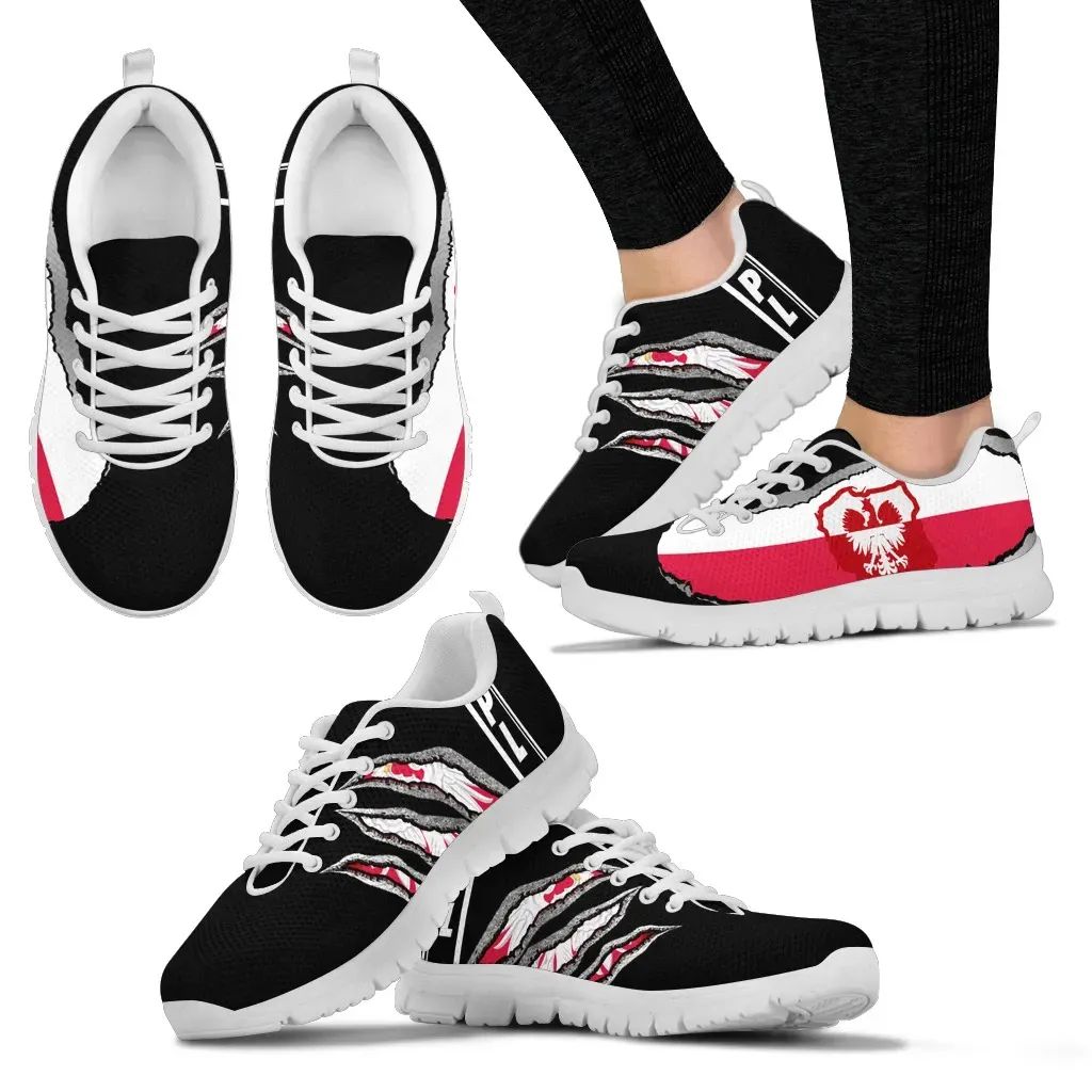 (Polska) Poland Sneakers Adamantium With Flag RLT7