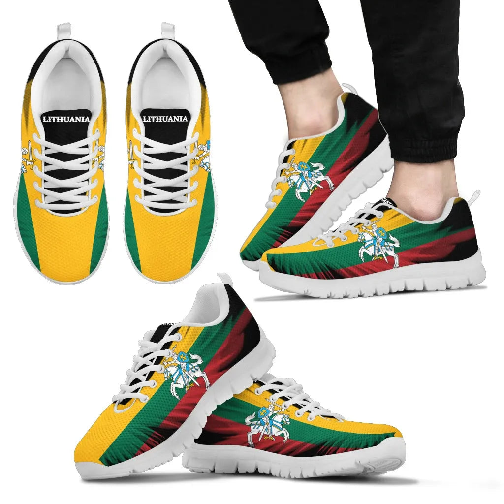 Lithuania Flying Flag Wings     Sneakers RLT6