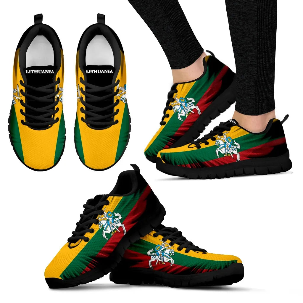Lithuania Flying Flag Wings     Sneakers RLT6