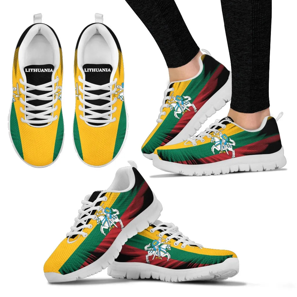 Lithuania Flying Flag Wings     Sneakers RLT6