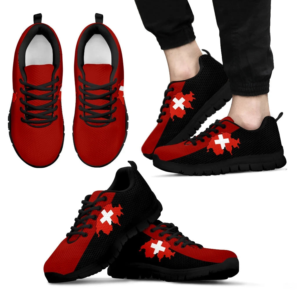 Switzerland Map Special Sneakers RLT13