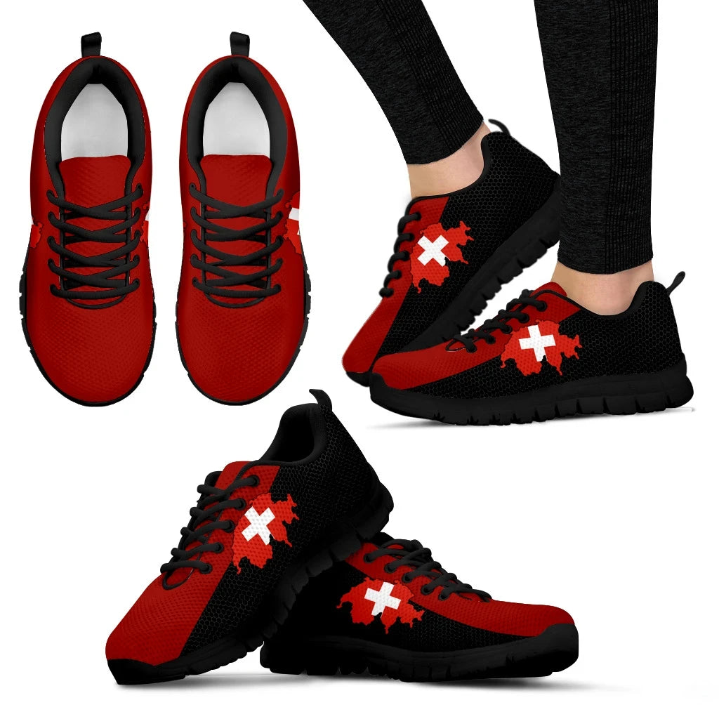 Switzerland Map Special Sneakers RLT13