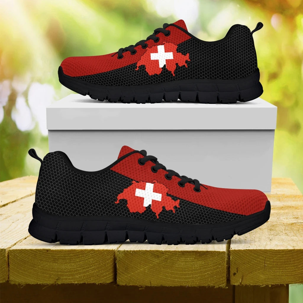 Switzerland Map Special Sneakers RLT13