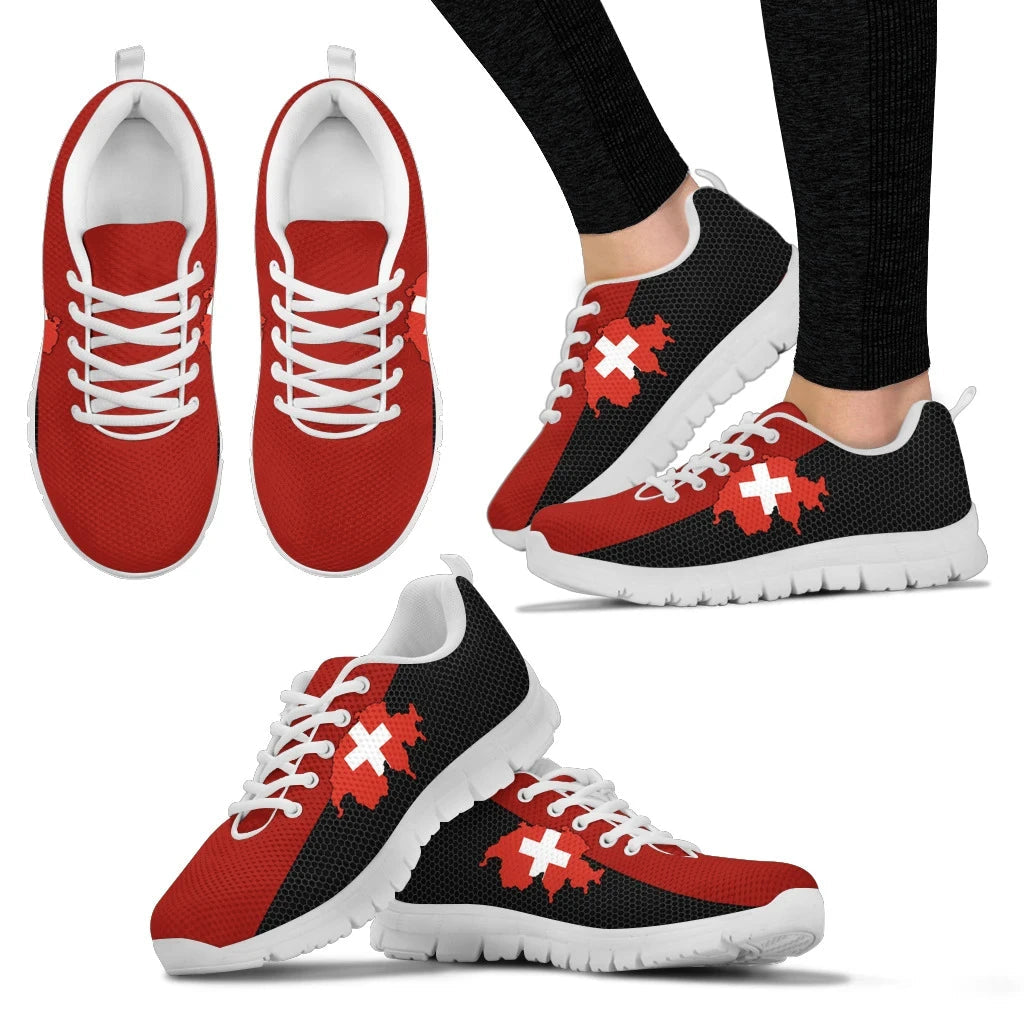 Switzerland Map Special Sneakers RLT13