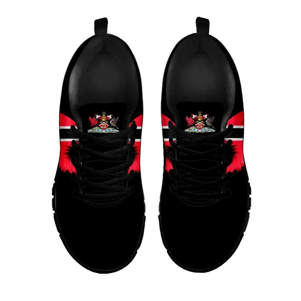 Trinidad and Tobago Wings Sneakers Black Edition9 RLT6