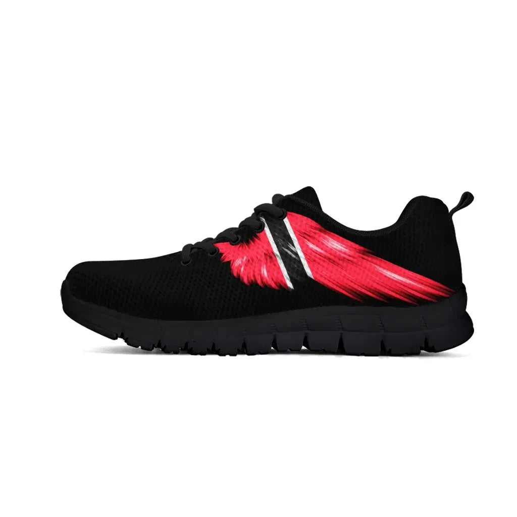 Trinidad and Tobago Wings Sneakers Black Edition9 RLT6