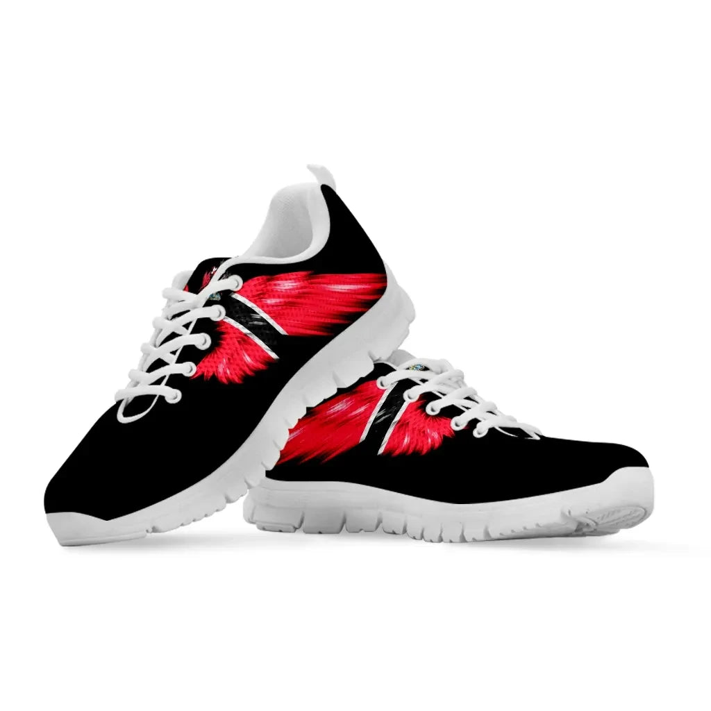 Trinidad and Tobago Wings Sneakers Black Edition9 RLT6